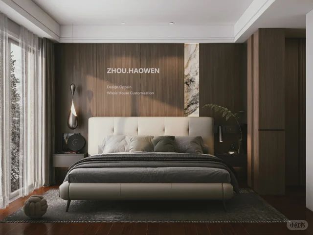 至臻新境——深色系bedroom