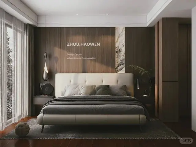 至臻新境——深色系bedroom
